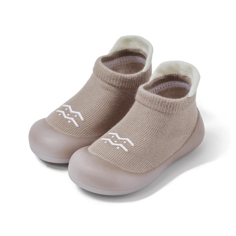 Bearbay Baby Sock Shoes Baby First Walking Shoes Infant Non-Slip Breathable Slippers Baby Boys Girls Sneakers - Image 1