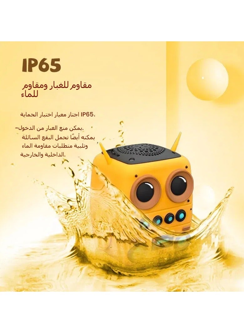 Bluetooth speaker, cartoon owl outdoor waterproof convenient speaker series Bluetooth audio gift speaker - Image 3