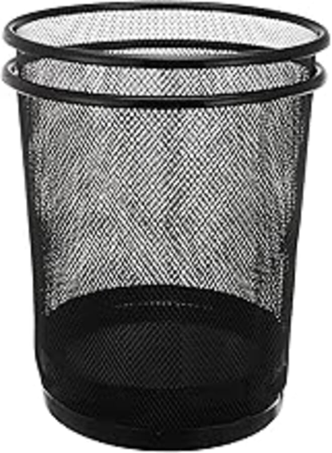 OR Metal Basket,Set Of 2 Pieces - Black