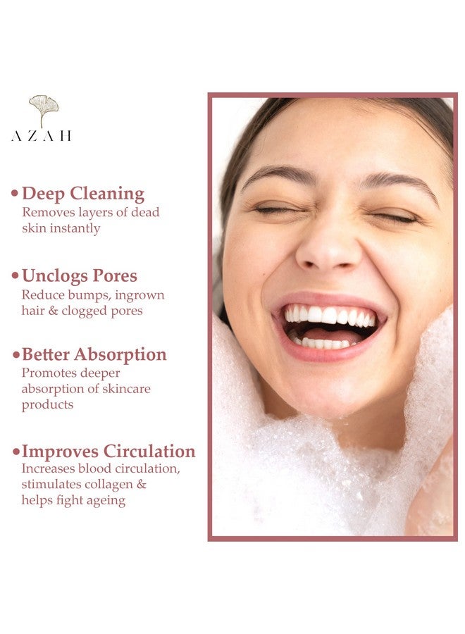 AZAH Liating Gloves For Dead Skin By Azah 2 In 1 Body Dead Skin Remover & Tan Removal For Smooth Clear Skin - Image 3