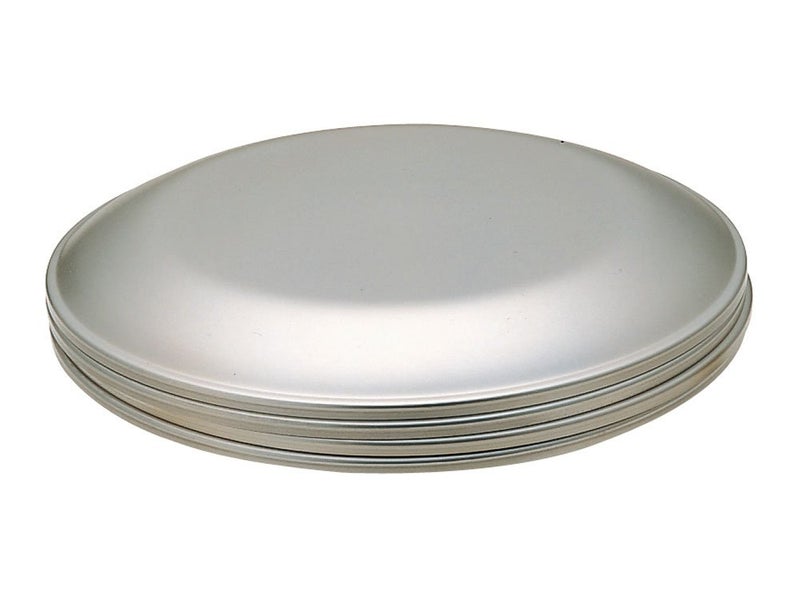 Snow Peak Tableware Plate, TW-034, Stainless Steel, Lightweight for Camping Everyday Use, Made in Japan, Lifetime Product Guarantee - Image 2
