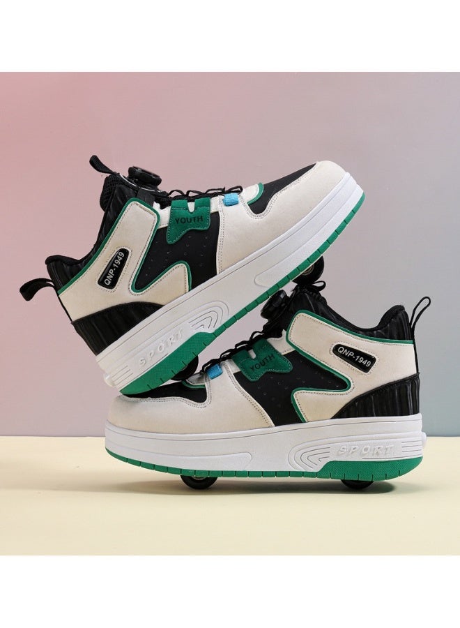 Sky View Roller Skate Shoes for Kids Boys Girls Sneakers with Detachable Wheels Sport Shoe - Image 3