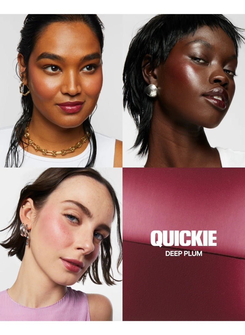 Milk Makeup Lip + Cheek Cream Blush Stick – Shade Quickie (Deep Plum) | 6g - Image 2