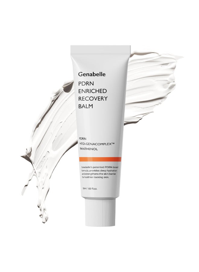 Genabelle PDRN Enriched Recovery Balm 5000 ppm PDRN 10000 ppm Panthenol Soothing Repair Cream for Sensitive Skin Hydration Barrier Strengthening 50 ml 169 fl oz - Image 2