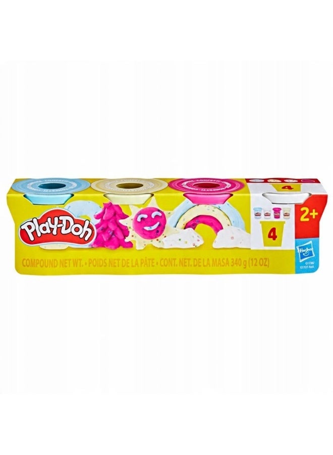 Play-Doh Confetti Compound Pack (Pack Of 4, 340G) - Image 1
