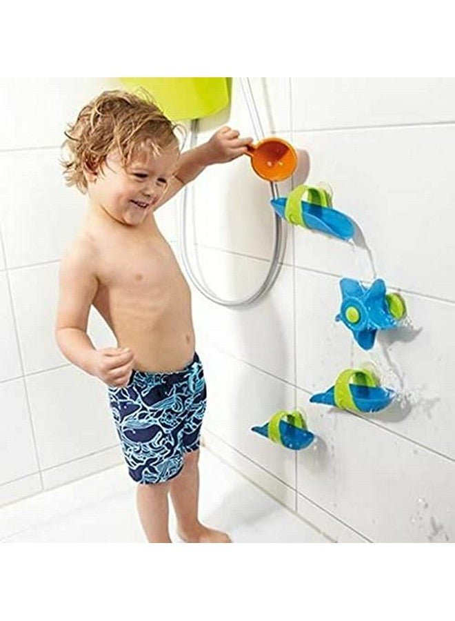 HABA Bathtub Ball Track - 6 Piece Play Set - Fosters Experimentation & Creativity for Ages 3 and Up - Image 5