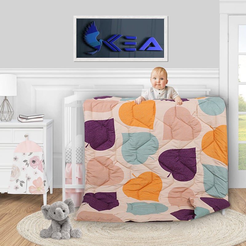 KEA Microfiber All Weather Printed Baby Comforter, 250 GSM |Size - 45X59 Inch|Kids Comforter - Image 1