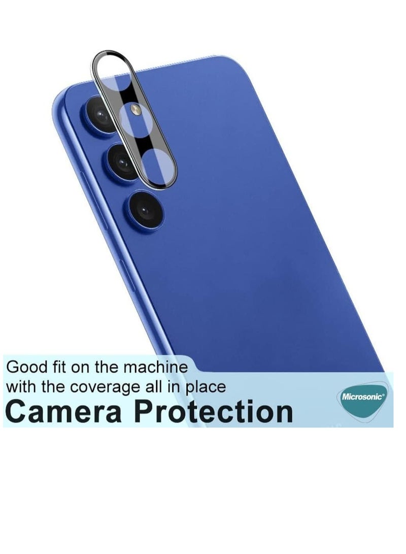 amsung Galaxy S23Inch Camera Lens Protector Tempered Glass Screen Protector HD [Full Coverage][Anti-Scratch] Drop Protection Ultra Clear/Thin Lens Protector Case - Black  - Image 1