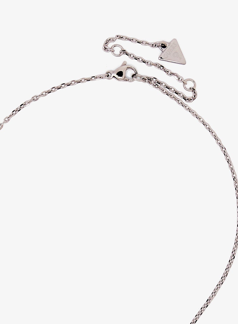 GUESS G Crystal Logo Necklace - Image 3