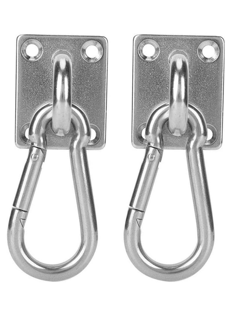 ECVV 40Pcs Sun Shade Sail Fixing Kit - M6 Heavy Duty Hardware Set with 304 Stainless Steel, Adjustable Turnbuckle & Wall Brackets for Garden Triangle & Square Shades - Image 3