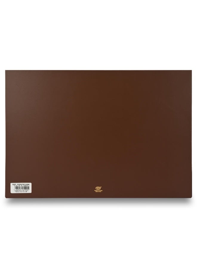 FIS مخطط السنة 2026 - لوحة مكتب من PVC مع غطاء PU إيطالي أسود، 490x340 مم، 12 ورقة شهرية، ورق عاجي، (إنجليزي/فرنسي)، مثالي للاستخدام على المكتب، ملاحظات يومية وتذكيرات - FSDKPEF26BK - Image 4