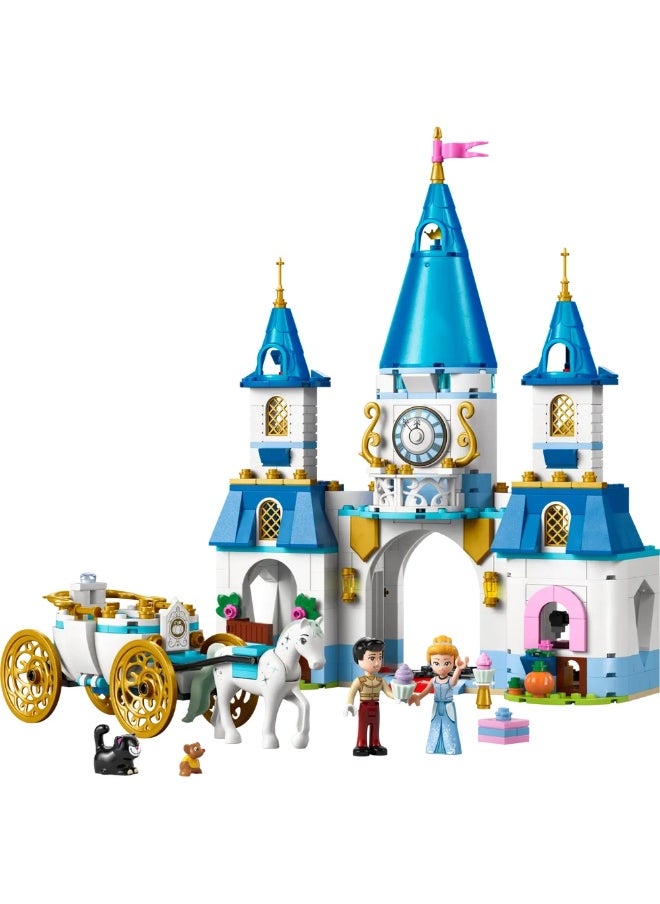 LEGO LEGO - Disney Cinderella's Castle & Horse Carriage 596 Pieces - 43275  - Image 2