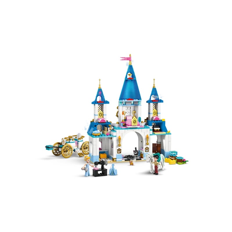 LEGO - Disney Cinderella's Castle & Horse Carriage 596 Pieces - 43275 - Image 4