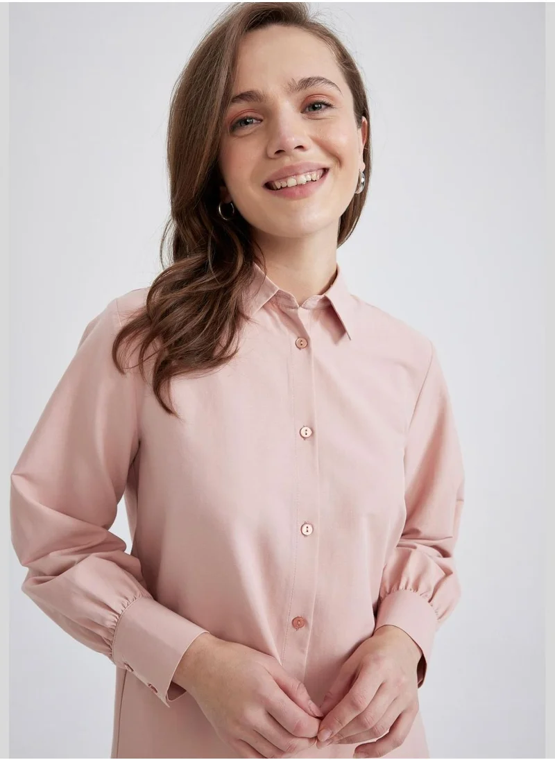 ديفاكتو Woman  Woven Long Sleeve Tunic