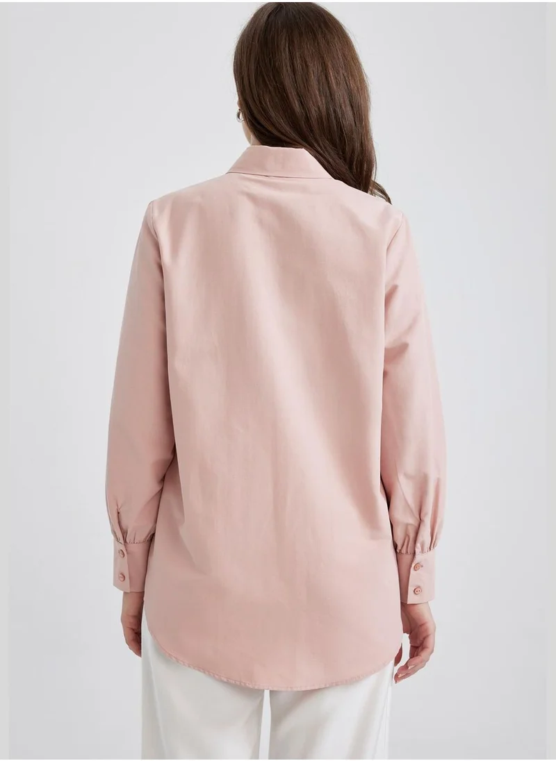 ديفاكتو Woman  Woven Long Sleeve Tunic
