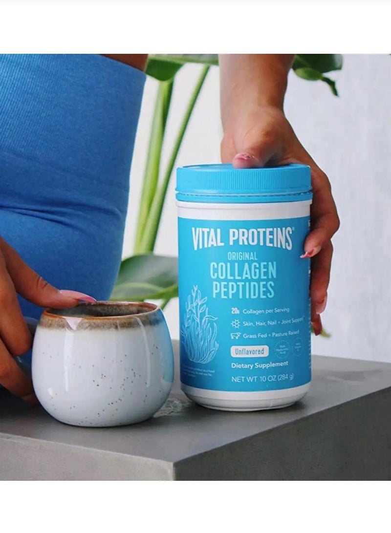 Vital Proteins Collagen Beauty Greens Powder Vital Proteins Collagen Peptides Powder for Hair Follicles, Skin and Nails 284g Unflavored Can be mixed with hot or cold beverages - Image 4