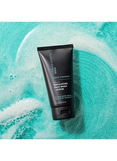 Urban Skin Rx Daily Mens Exfoliating Face Wash + Scrub | Urban Skin Rx® | Powerful 2-in-1 Cleanser and Scrub | Cleans Pores of Dirt and Oil. Formulated with Salicylic Acid, Jojoba Beads and Niacinamide | 5.1 fl oz  - Image 4