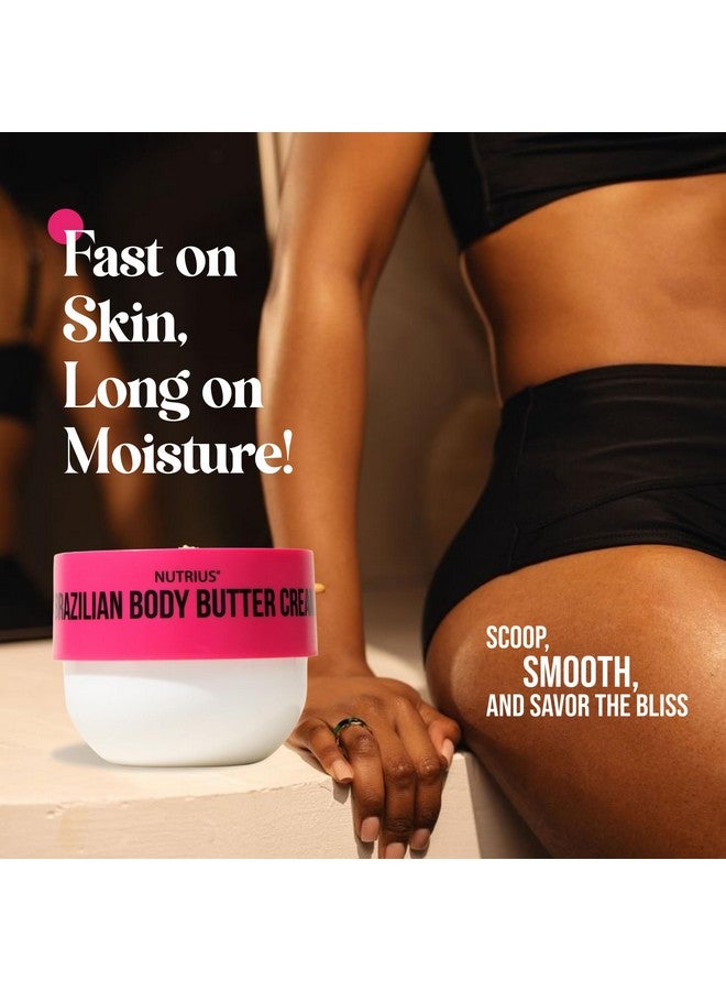 Nutrius Brazilian Body Butter Cream - Coco + Berry Bliss (2 x 6 FL OZ) - Image 3