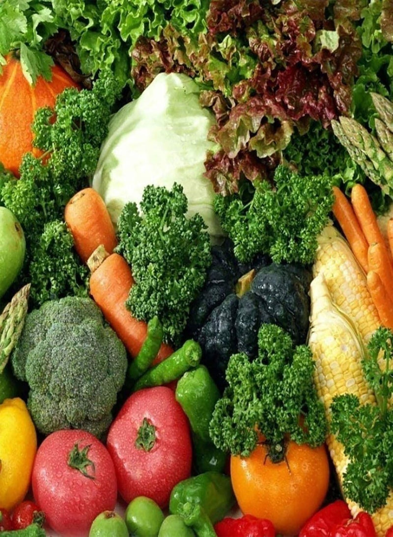 GGOOT 100pcs Seeds Fresh Fast Growing Sweet Mixed Vegetable Seeds for Garden - Mixed Vegetable Seeds - Flower Seeds Vegetable Seeds Fruit Seeds Garden Plant Seeds - Image 3