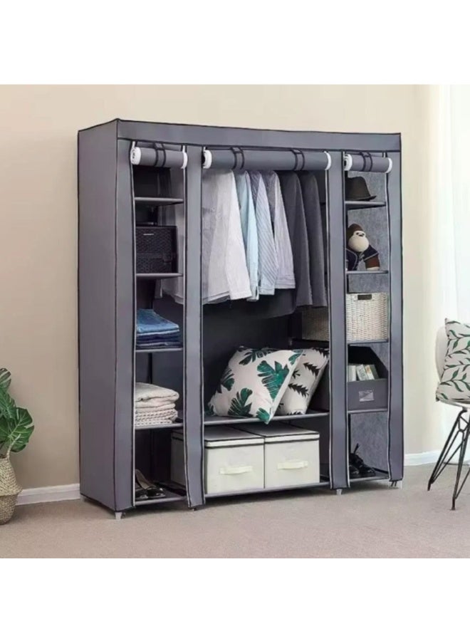 eBasket Safari Portable Closet and Organizer with 3 Compartments - Large (Color May Vary) - Image 4