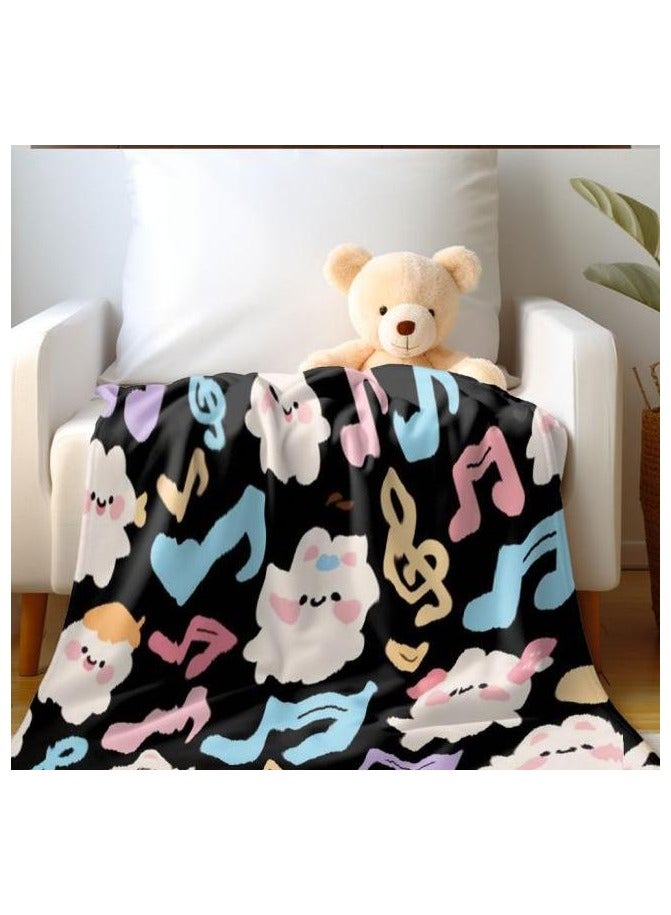 عام بطانية رقيقة من الفانيلا (دافئة ومريحة، ومناسبة للنوم واستخدام الألعاب وإزالة الغبار ومقاومة للرمل) 150 سم * 200 سم - 204 - Image 1