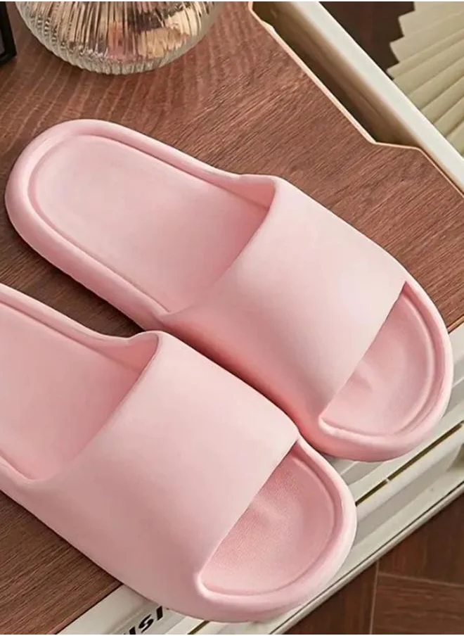 Sneak-a-Peek Plain Comfort Slides by Styli