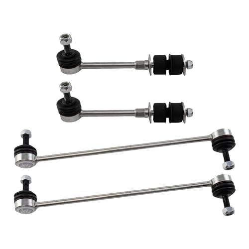 TRQ Front & Rear Sway Bar Stabilizer Link Set Compatible with 2011-2017 Volvo S60 2016-2017 S60 Cross Country 2007-2015 S80 2015-2017 V60 V60 Cross Country 2008-2010 V70 2010-2017 XC60 2008-2016 XC70 - Image 1