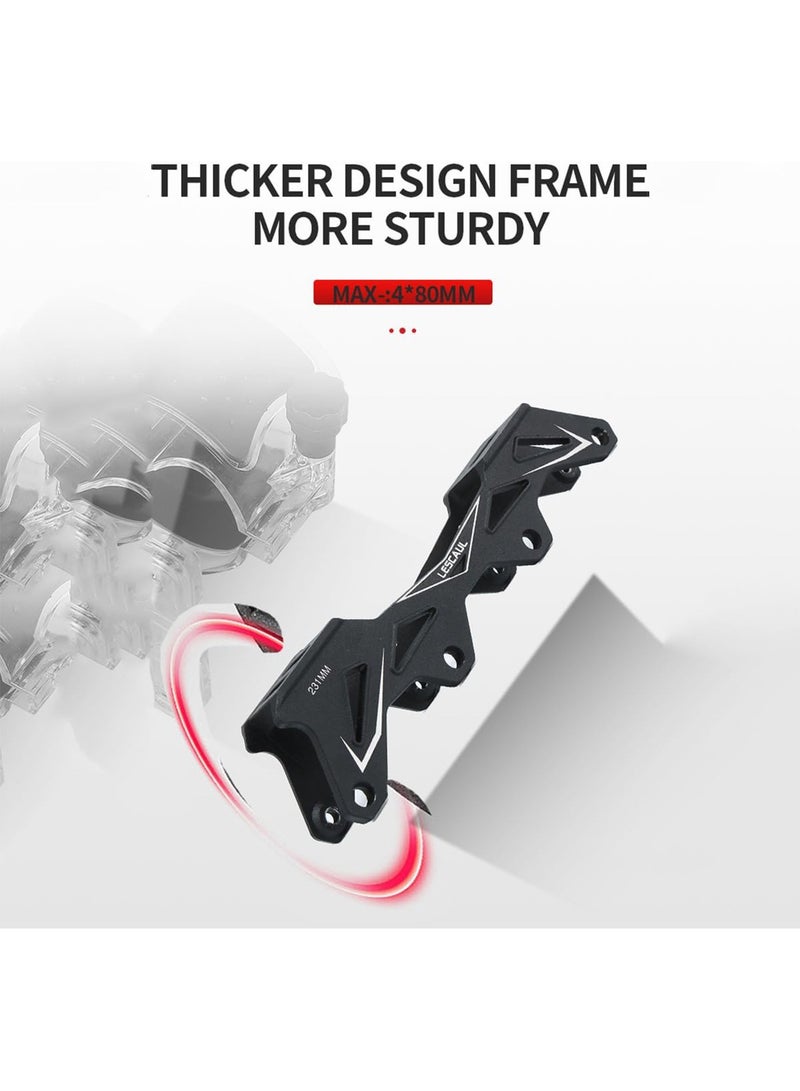 MONOGUE Adult Professional Inline Skating Shoes Unisex Ultra Strong Wheel With Removable Physical Break Suitable for Both Beginner & Professional Player  - Image 5