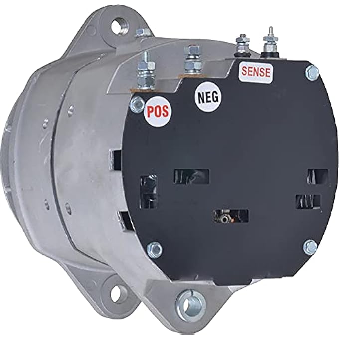 DB Electrical New ROTA0093 Alternator Compatible with/Replacement for 105 amp External Fan Type Internal Regulator CW/CCW Rotation 24V Caterpillar C27 - Image 2