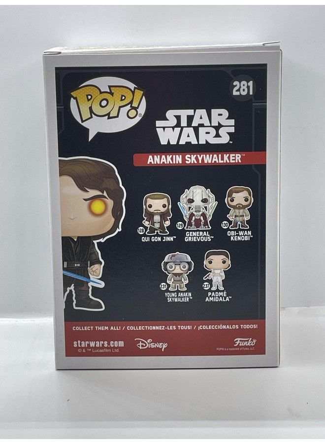 Funko Pop Movies: Star Wars Dark Side Anakin Skywalker Collectible Figure Multicolor - Image 4