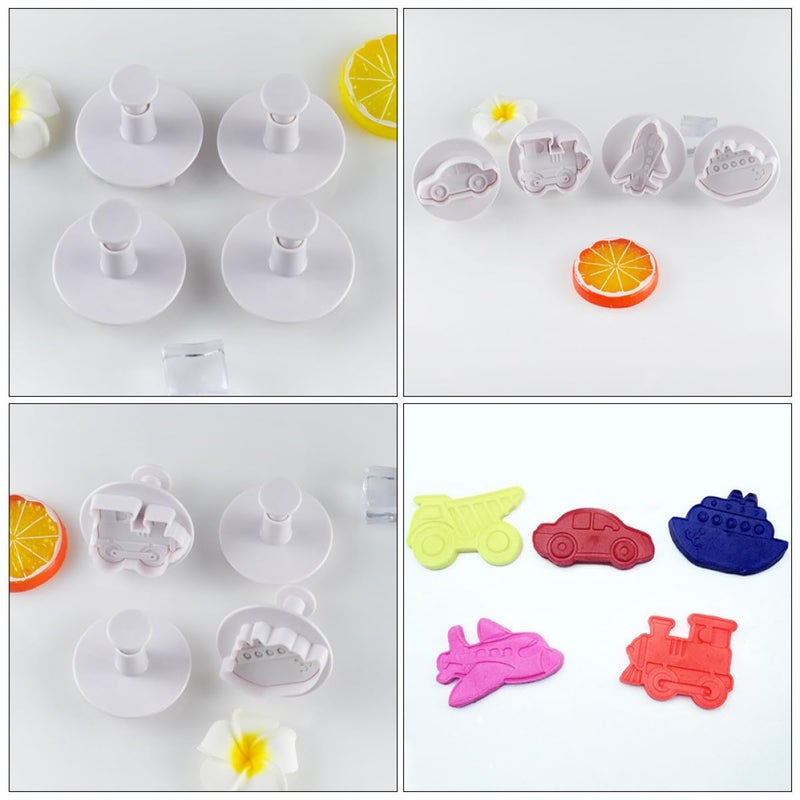 8Pcs Food Grade Plastic Cake Molds Spring Baking Die Set For Chocolate Pastry - Image 3