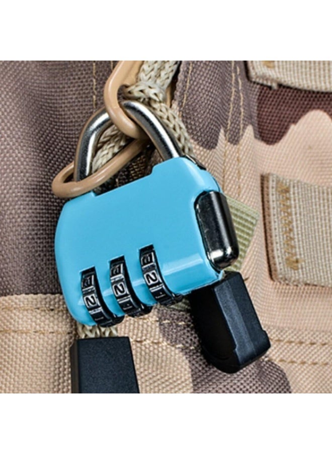 Sakina 3 Pack Number Lock, Luggage Lock Resettable and Waterproof, Anti-pry for School Gym Suitcases Locker, Luggage, Briefcases, Computer Bags, Schoolbags, Backpacks, Locker, Drawers, Toolkit and Cabinets - Image 5