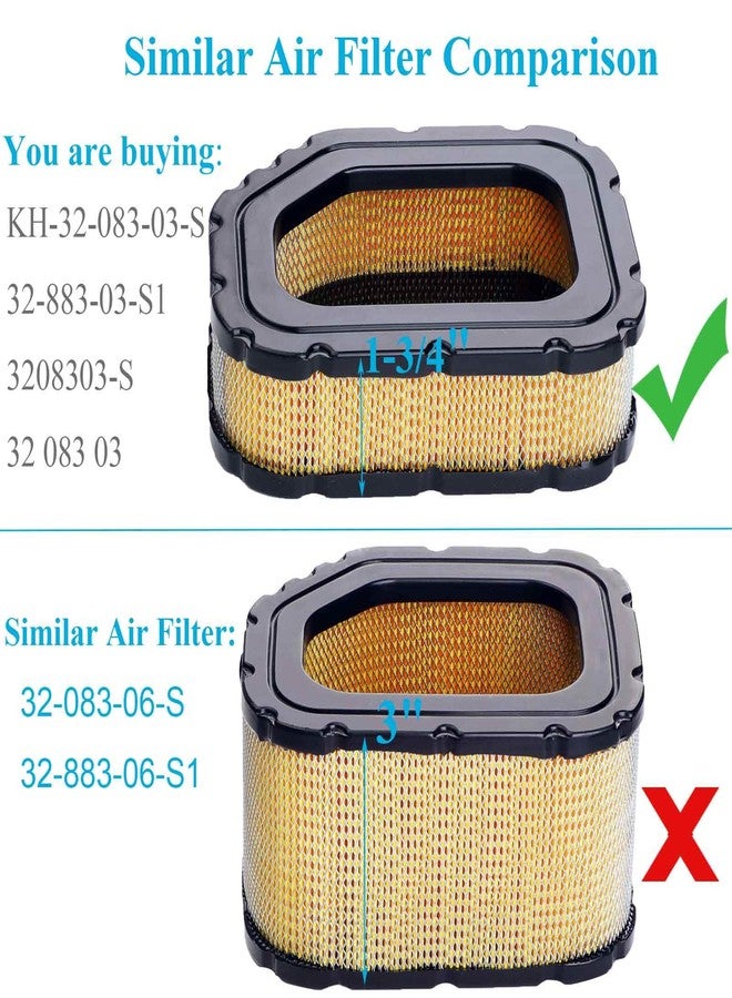 HEYZLASS 32-083-03-S Air Filter Replace 32-883-03-S1 - Image 5