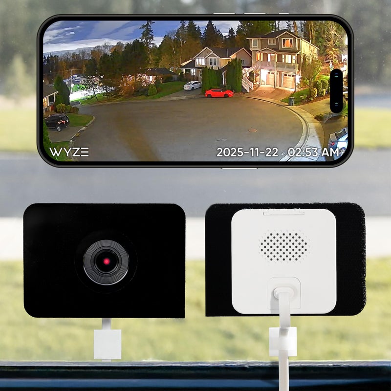 WYZE كاميرا ويندوز وايز، كاميرا أمان داخلية عالية الدقة WiFi، رؤية ليلية ملونة مطورة، مضادة للتوهج، كشف حركة مدعوم بالذكاء الاصطناعي، إعداد سهل وسريع، تسجيل على مدار 24/7، تعمل مع أليكسا وجوجل - Image 1
