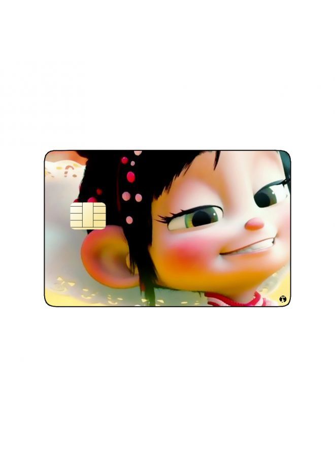 RKN PRINTED BANK CARD STICKER Animation Vanellope From Wreck It Ralph By Disney - Image 1
