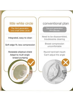 Filly Hands Free Automatic Electric Single Breast Pump With Lactation Function Breastfeeding Breast Pump, Assorted Colors  - Image 5
