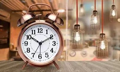 Kadio Analog Copper Clock - Image 4