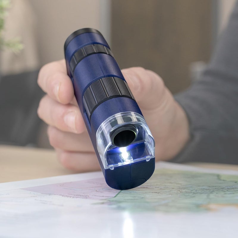 Carson Pocket Micro 20x-60x LED Pocket Microscope Handheld STEM Toy (MM-450) - Image 1