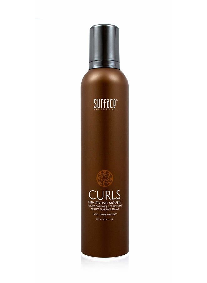 Surface Hair Curls Firm Styling Mousse, 8 oz. - Image 1