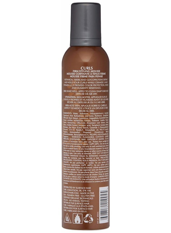 Surface Hair Curls Firm Styling Mousse, 8 oz. - Image 2