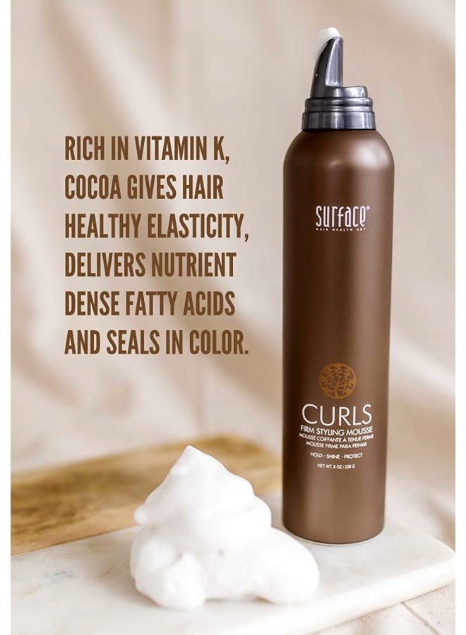 Surface Hair Curls Firm Styling Mousse, 8 oz. - Image 4