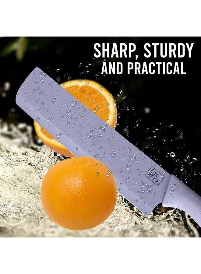 بيوينتي مطبخ لوح تقطيع زائد أربع سكاكين - Image 4