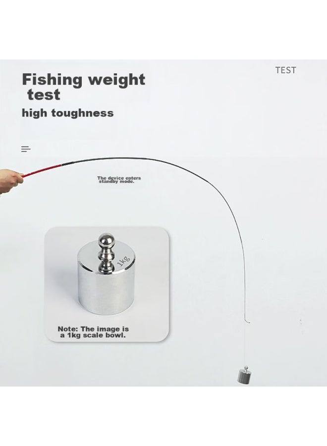 Bear fire Xionghuoer Children's Fishing Rod, 1.8 Meters, Carbon Fiber Short Section, Stream Rod, Lightweight And Portable, Small Fishing Rod, Crucian Carp Rod, Hand Rod, Complete Set - Image 2