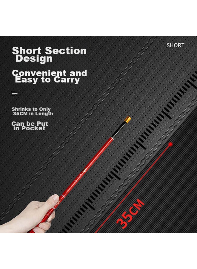 Bear fire Xionghuoer Children's Fishing Rod, 1.8 Meters, Carbon Fiber Short Section, Stream Rod, Lightweight And Portable, Small Fishing Rod, Crucian Carp Rod, Hand Rod, Complete Set - Image 3