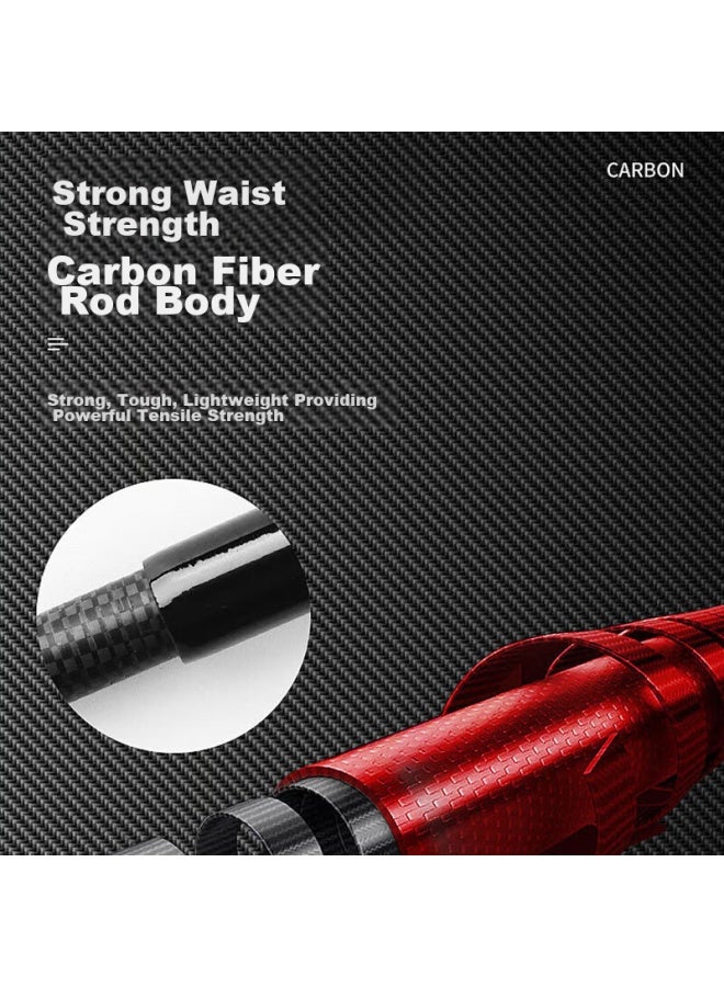 Bear fire Xionghuoer Children's Fishing Rod, 1.8 Meters, Carbon Fiber Short Section, Stream Rod, Lightweight And Portable, Small Fishing Rod, Crucian Carp Rod, Hand Rod, Complete Set - Image 4