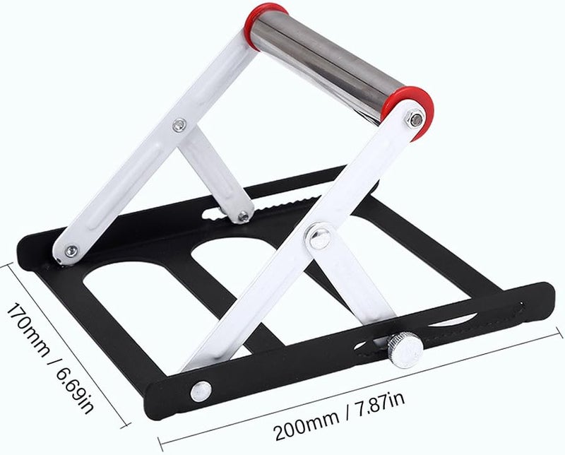 حامل منشار قابل للتعديل من الفولاذ المقاوم للصدأ، طاولة عمل، إطار دعم لآلة القطع - Image 3