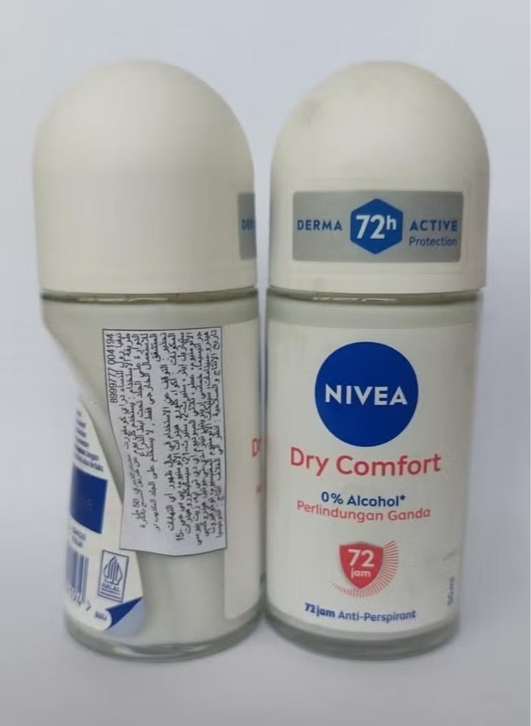 نيفيا مزيل عرق رول أون دراي كومفورت جفاف سريع 50 مل