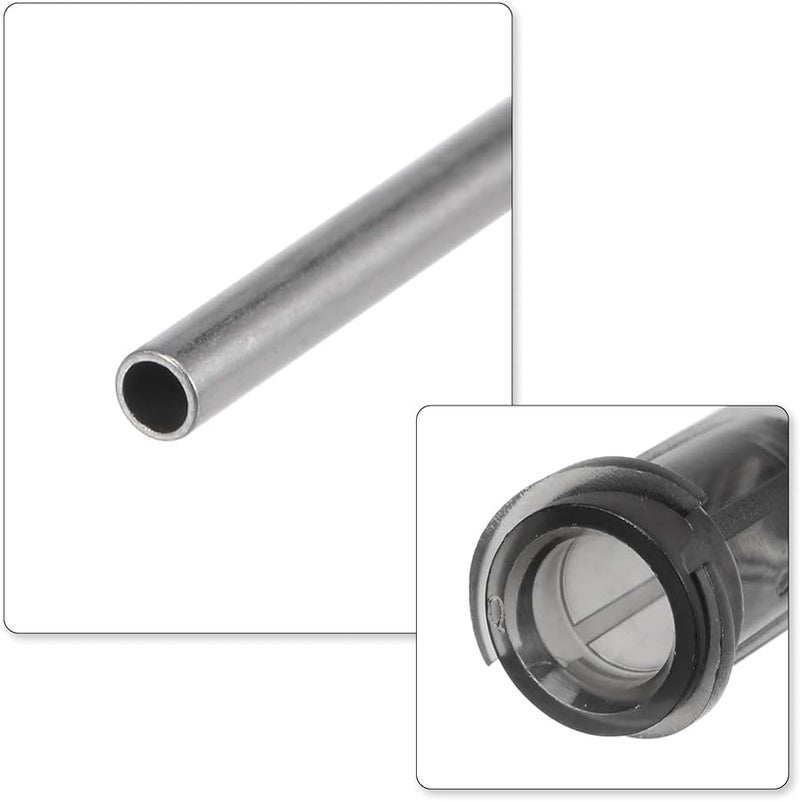 إبرة توزيع ذات طرف غير حاد للصناعة لمسدس الغراء السائل 0 21 مم 100 قطعة - Image 5