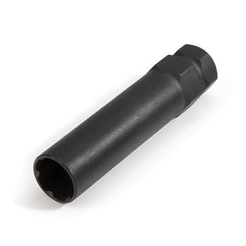 Steelman Pro 6-Spline 41/64-Inch Socket-Style Locking Lug Nut Key, Removes Spline-Style Aftermarket Lug Nuts, Durable, Thin-Walled (78539) - Image 1