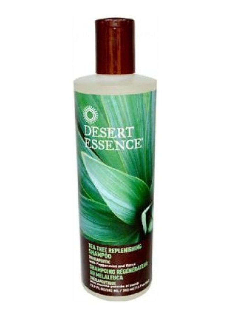 DESERT ESSENCE Tea Tree Daily Replenishing Shampoo 12 fl. oz.  - Image 1